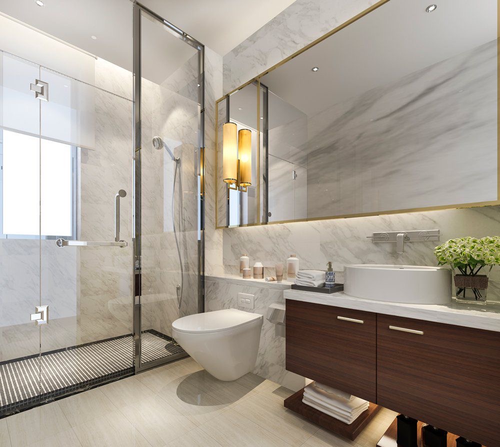 Total badrumsrenovering VVS färdig